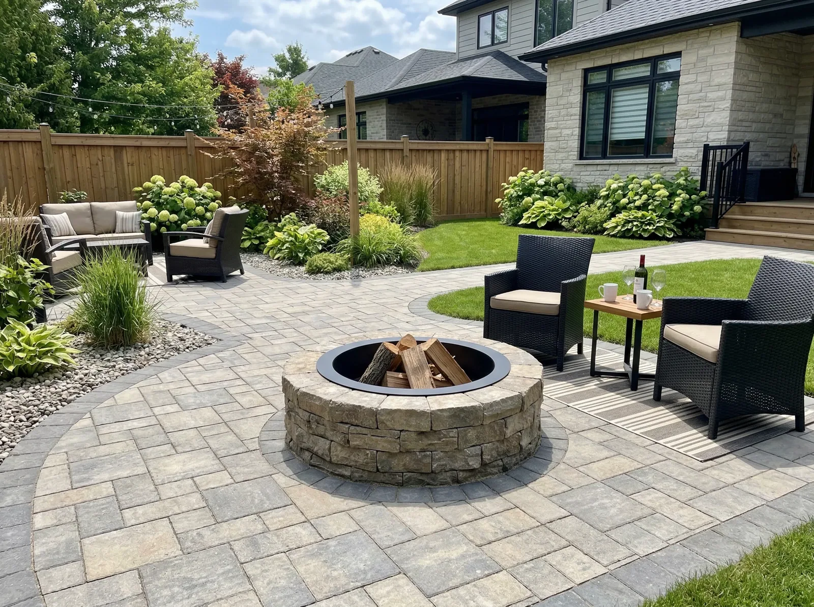 Paver Patios, Walkways & Driveways project 1