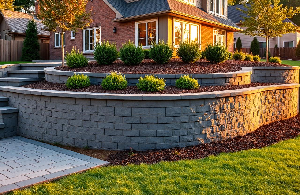 Retaining & Seating Wall