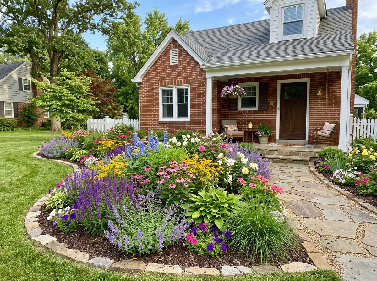 Landscaped property in Lake County, IL