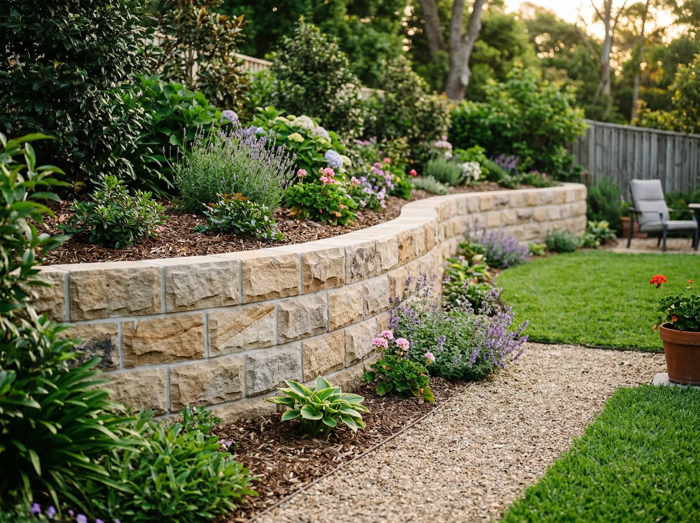 Landscaping and hardscaping projects in Illinois
