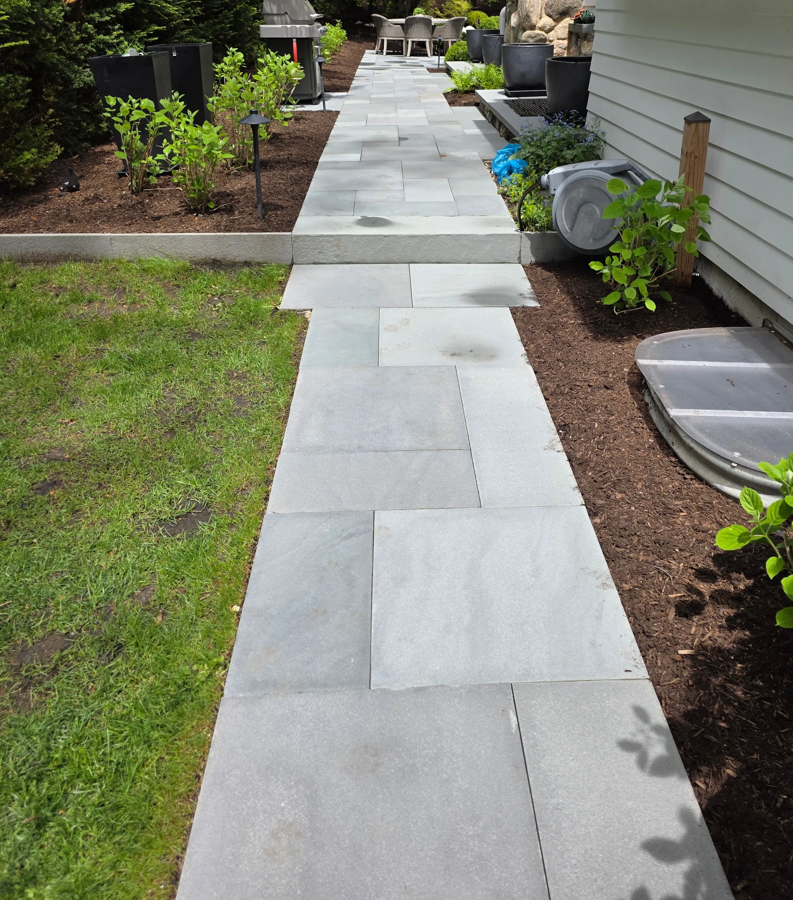 Hardscape and landscape project in Illinois